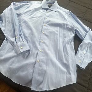 Men's Calvin Klein Light Blue / White Dress Shirts (Pair)